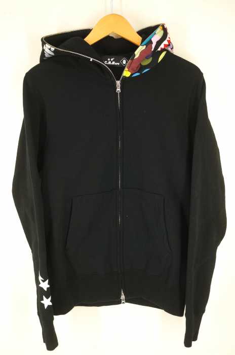 F.C.Real Bristol/ F.C.R.B. × A BATHING APE(エフシーレアルブリストル エフシーアールビー ア ベイシング エイプ) SHARK FULL ZIP HOODIE ジップアップパーカー メンズ トップス