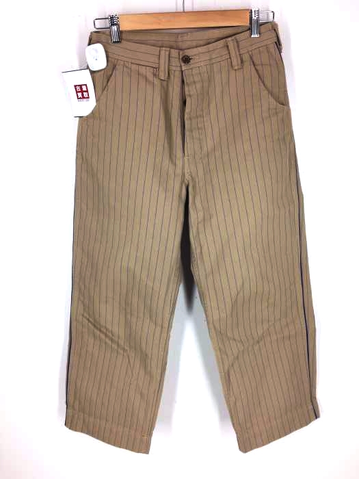 ROYAL KHAKI(ロイヤルカーキ) サイドライン ストライプ柄 テーパードパンツ メンズ パンツ