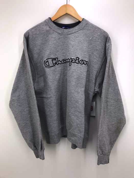 Champion(チャンピオン) グレー スウェット メンズ トップス