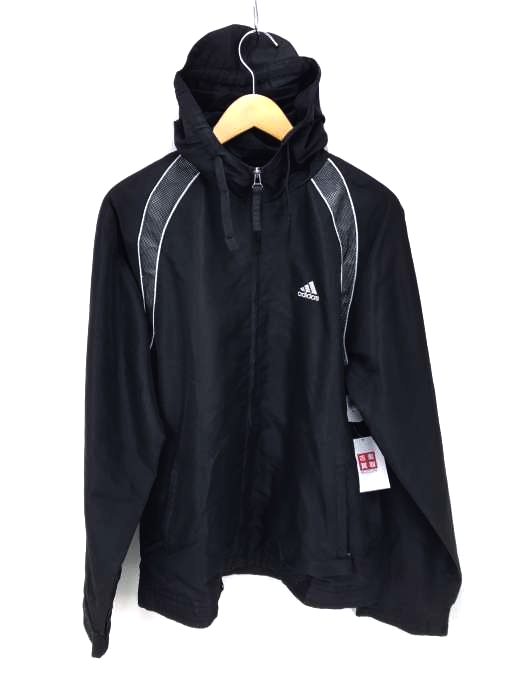 adidas(アディダス) 黒 パーカー メンズ トップス