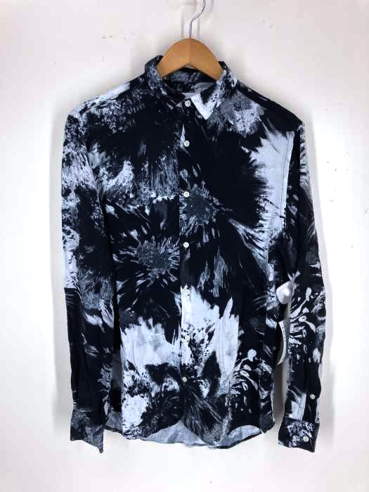 ZARA（ザラ） 総柄 レーヨンシャツ メンズ トップス