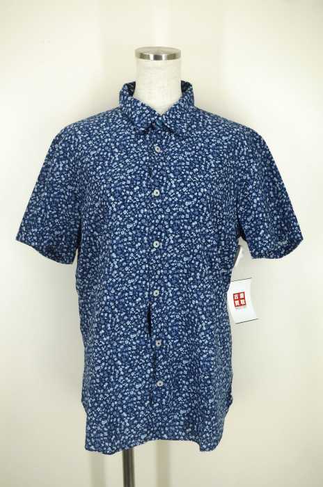 LANVIN en Bleu （ランバンオンブルー） 花柄半袖ボタンシャツ レディース トップス