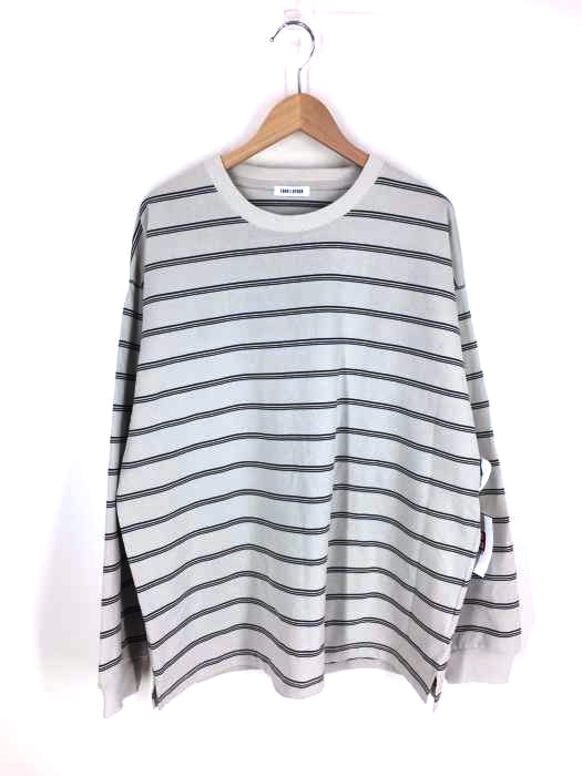FORK ＆ SPOON（フォークアンドスプーン） ランダムボーダーロングスリーブTシャツ メンズ トップス