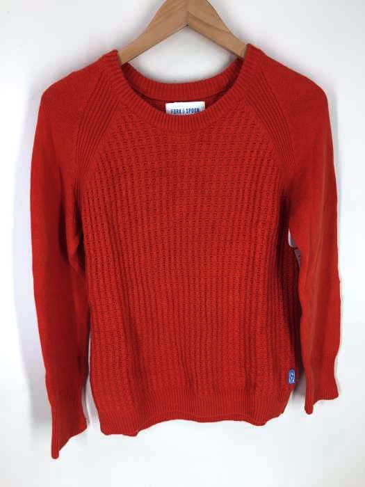 FORK & SPOON(フォークアンドスプーン) Crew neck Knit クルーネックニット レディース トップス