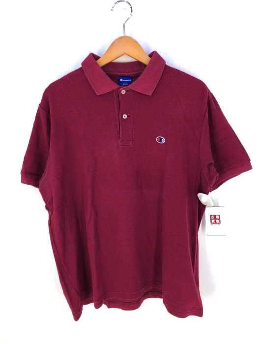 Champion（チャンピオン） ボルドー ポロシャツ メンズ トップス