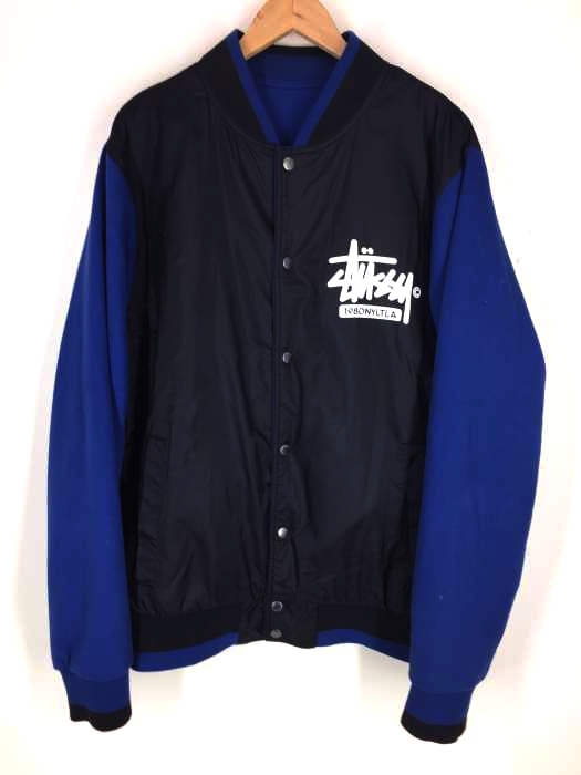 Stussy(ステューシー) リバーシブル ナイロン切替しブルゾンジャケット メンズ アウター