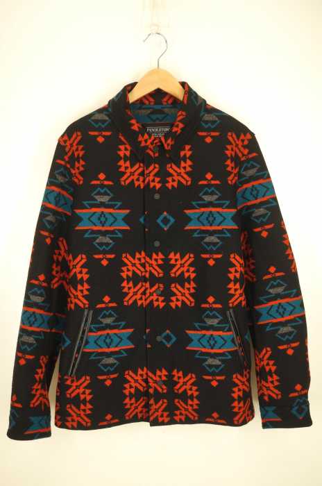MARCELOBURLON×PENDLETON（マルセロバーロンペンドルトン） マルチカラーヘビースナップネルシャツ メンズ トップス