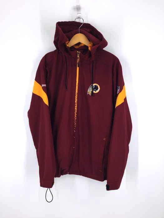 Reebok（リーボック） NFL REDSKINS 刺繍ジップアップフーディージャケット メンズ アウター