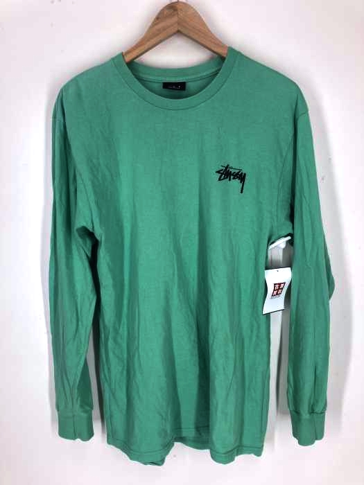 Stussy（ステューシー） ロゴ プリント クルーネック 長袖 Tシャツ メンズ トップス
