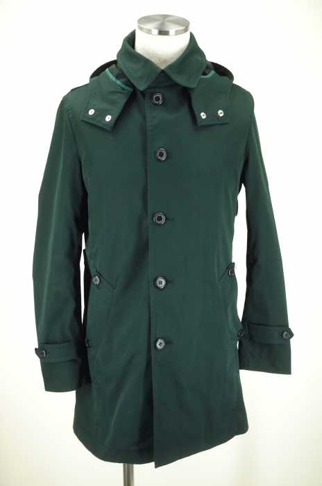 MEN'S MELROSE （メンズメルローズ） フード付きトレンチコート メンズ アウター