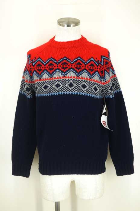 BROOKS BROTHERS REDFLEECE (ブルックスブラザーズレッドフリース) ノルディック柄セーター メンズ トップス