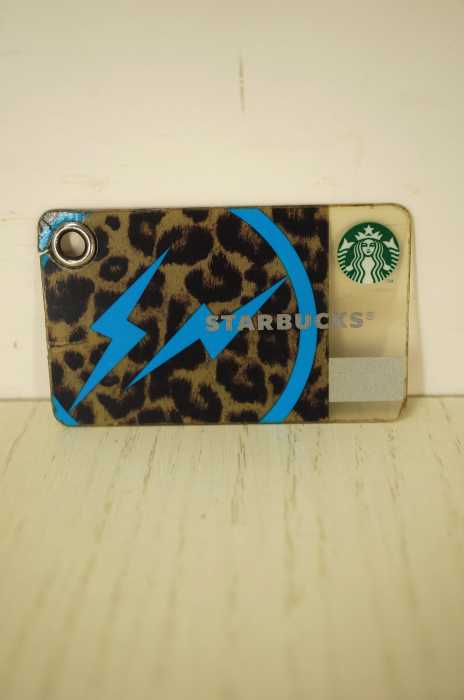 fragment design × STAR BUCKS (フラグメントデザイン×スターバックス) レオパード柄ミニスターバックスカード レディース ファッション雑貨