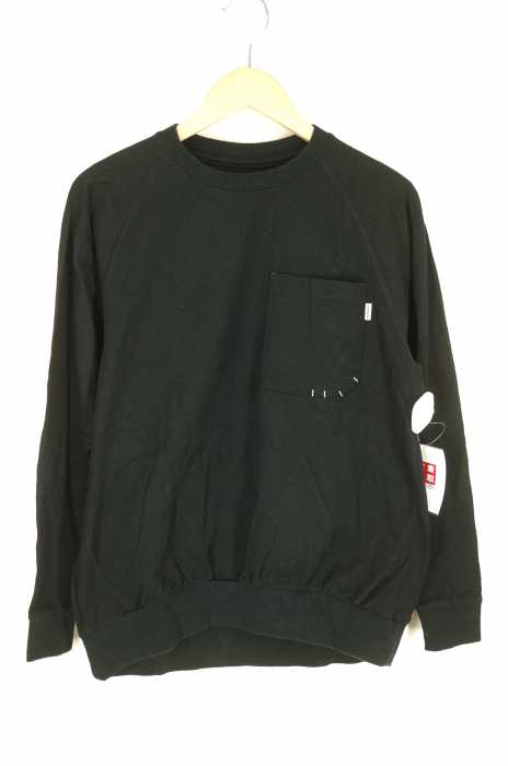 chari&co （チャリアンドコー） クルーネックポケットカットソー メンズ トップス