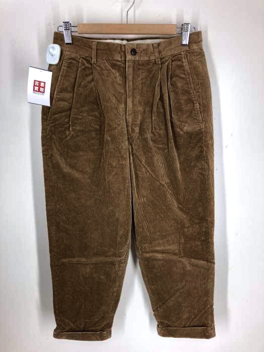 UNITED ARROWS green label relaxing（ユナイテッドアローズグリーンレーベルリラクシング） コーデュロイ 2P ワイド テーパード パンツ メンズ パンツ
