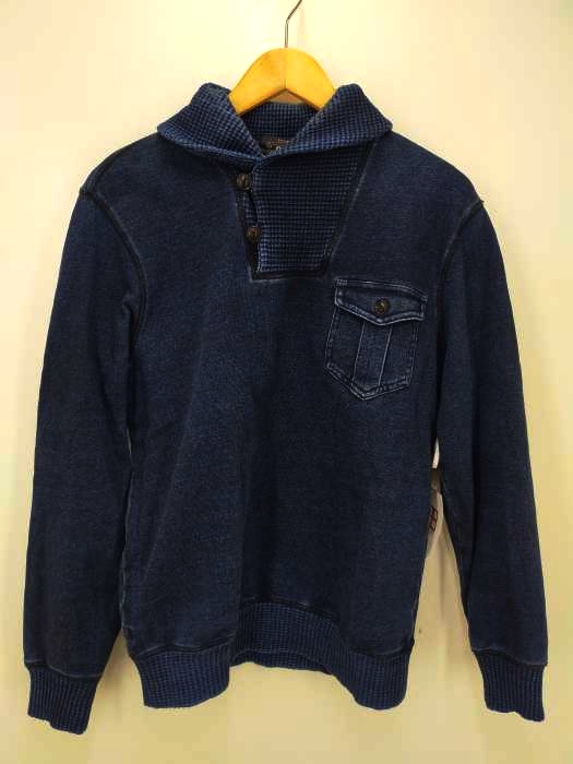 RRL RALPH LAUREN(ダブルアールエル ラルフローレン) 襟付き スウェット トレーナー メンズ トップス