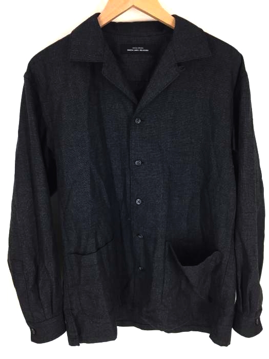 UNITED ARROWS green label relaxing（ユナイテッドアローズグリーンレーベルリラクシング） SC サキソニー オープンカラー シャツ メンズ トップス