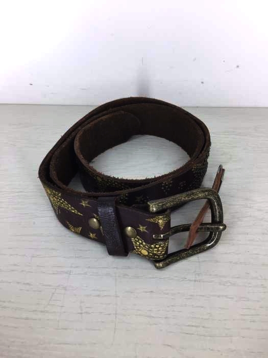 Leather Island（レザーアイランド） スタッズ レザーベルト メンズ ファッション雑貨