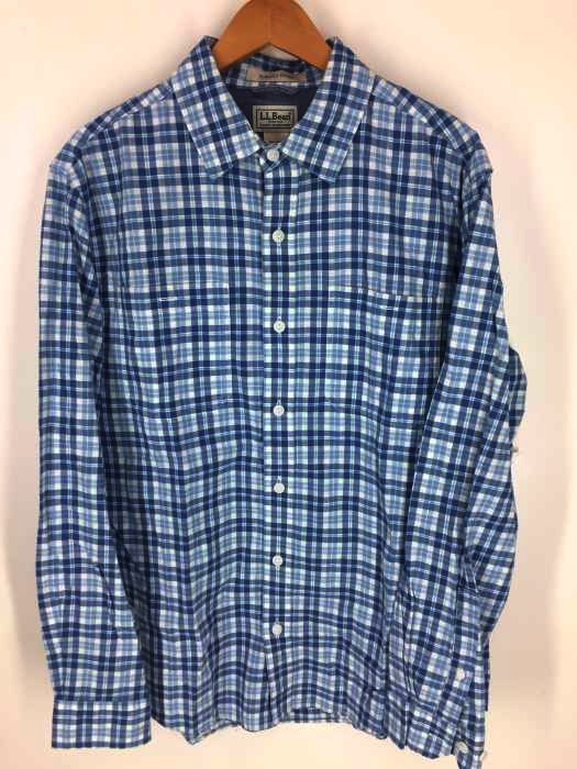 L.L.Bean(エルエルビーン) チェック柄 コットンシャツ メンズ トップス