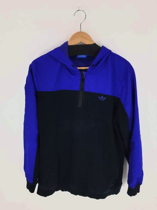 adidas Originals（アディダスオリジナルス） ハーフジップスウェットフーディー メンズ トップス