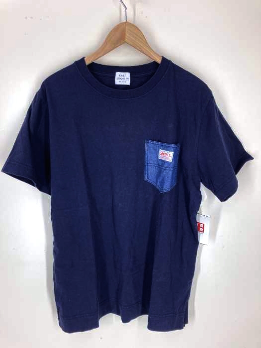 coen（コーエン） デニム地切替 ポケットTシャツ 別注ポケットTシャツ メンズ トップス