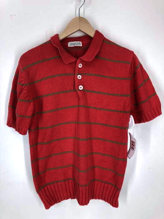 USED古着  （ユーズドフルギ） ニットボーダーTシャツ レディース トップス