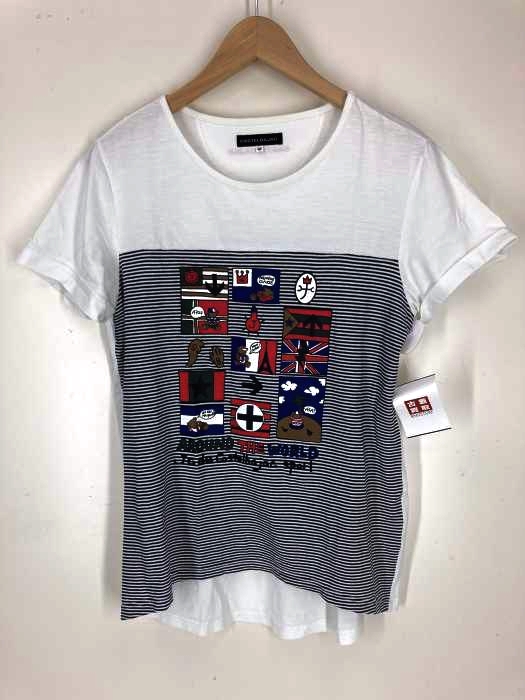 castelbajac(カステルバジャック) ボーダー プリント Tシャツ レディース トップス