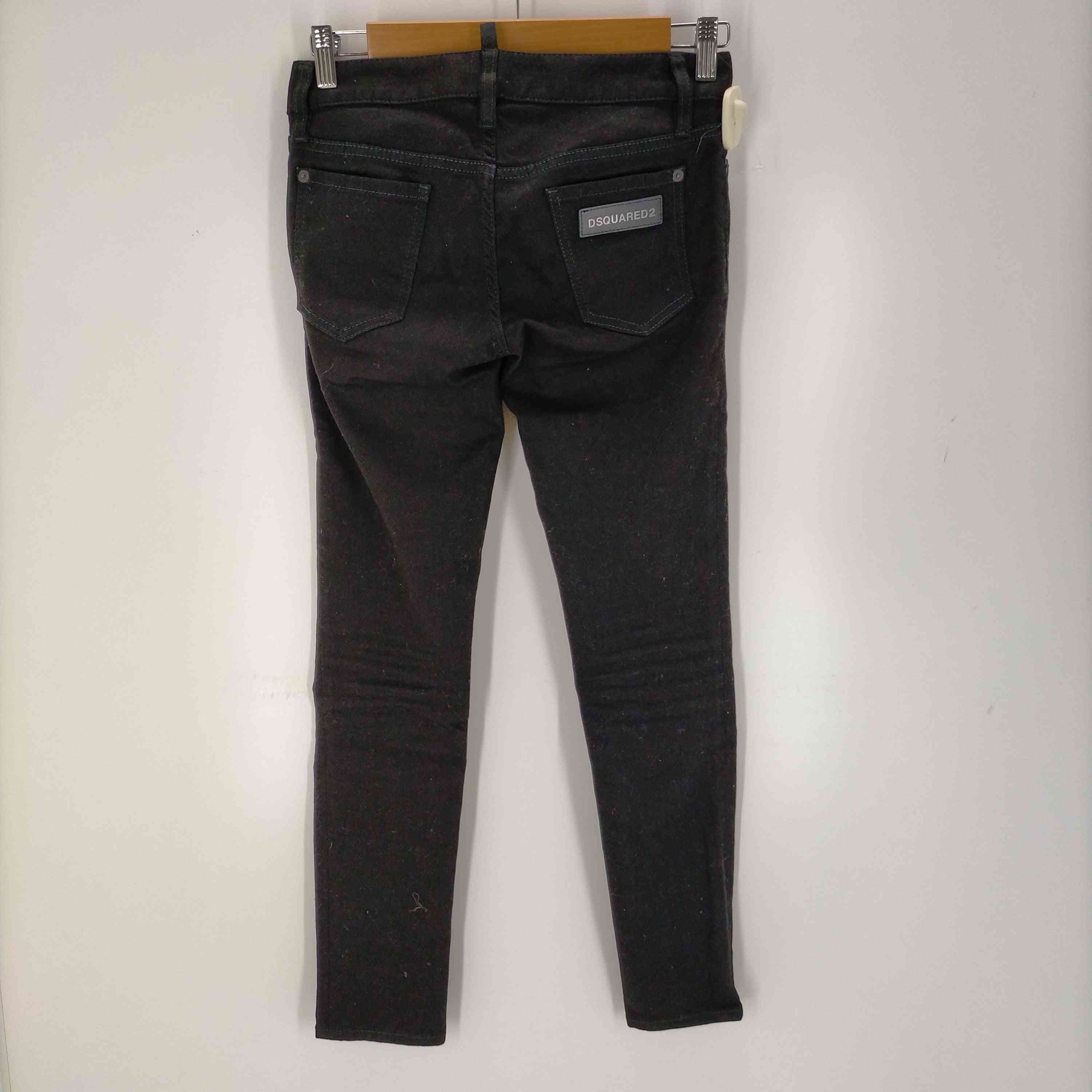 DSQUARED2(ディースクエアード)ストレッチツイルスキニーパンツ 【中古 