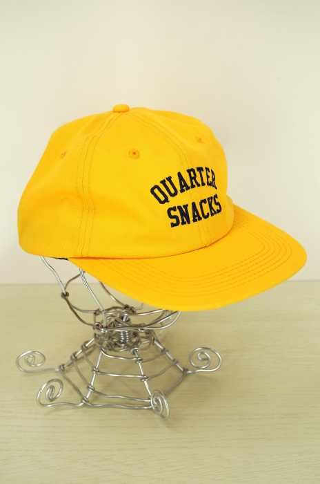 QUARTER SNACKS（クウォータースナックス） Classic Cap 6パネルスナップバックキャップ メンズ 帽子