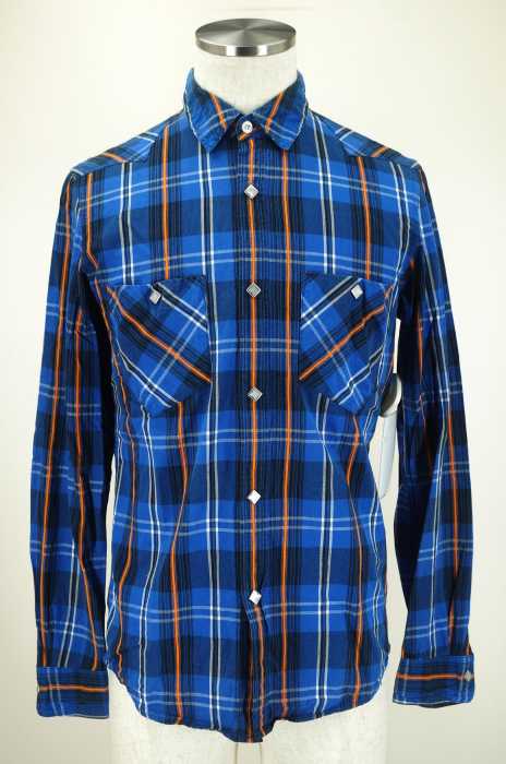 nonnative （ノンネイティブ） チェック柄スナップボタンシャツ メンズ トップス