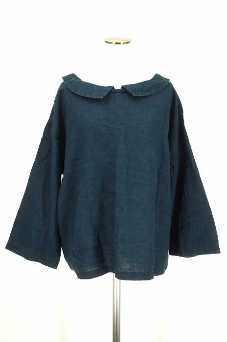 bisque by nest Robe (ビスクバイネストローブ) 起毛リネン2wayブラウス レディース トップス