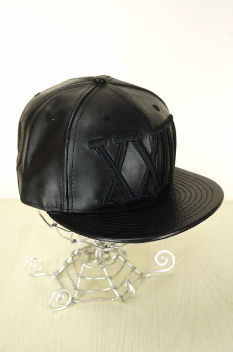 24karats×NEWERA (トゥウェンティーフォーカラッツ×ニューエラ) レザー 刺繍 メンズ 帽子