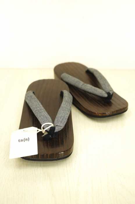 ts(s) (ティーエスエス) Paulownia Wood GETA メンズ シューズ