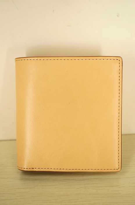 MUJI （ムジ） ヌメ革二つ折り財布 メンズ 財布・ケース