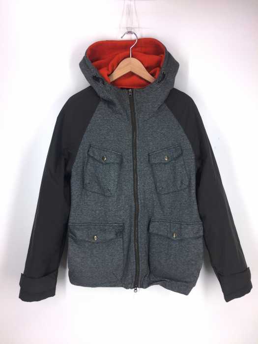 FRED PERRY (フレッドペリー) ヘリンボーン柄マウンテンパーカー メンズ アウター