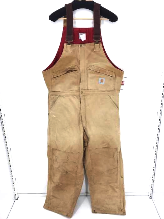 Carhartt（カーハート） 茶 オーバーオール メンズ オールインワン
