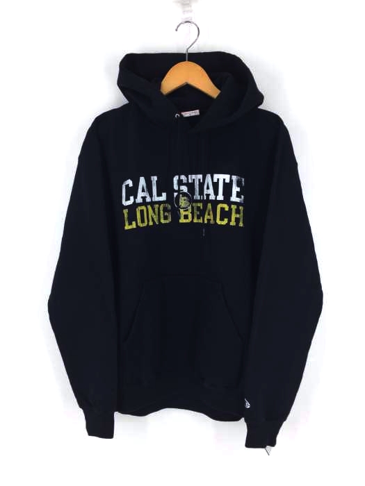Champion(チャンピオン) CAL STATE LONG BEACH プリントプルオーバーパーカー メンズ トップス