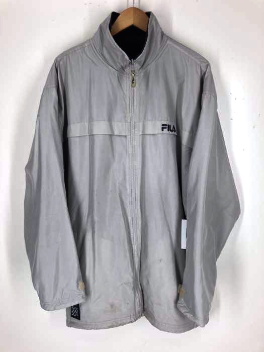 FILA（フィラ） リバーシブル ブルゾン ナイロンジャケット メンズ アウター