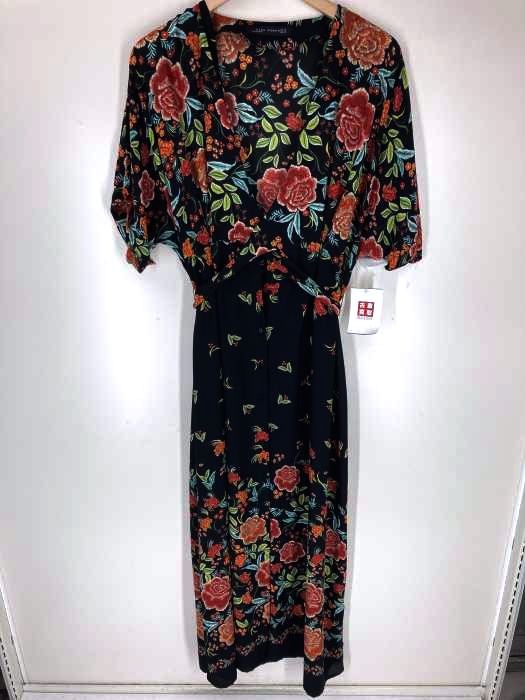 ZARA(ザラ) 花柄ガウンコート レディース トップス