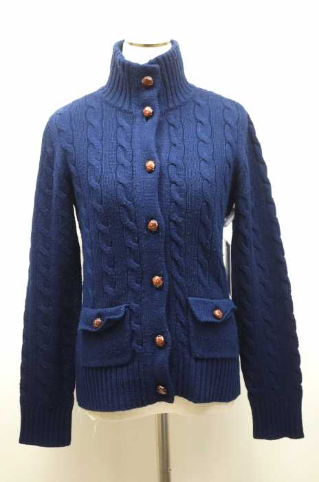 Rugby Ralph Lauren（ラグビーラルフローレン） ウール混ケーブル編みニットカーディガン レディース トップス