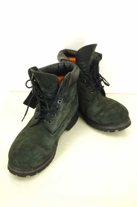 Timberland （ティンバーランド） 6インチ プレミアムブーツブラックヌバック メンズ シューズ
