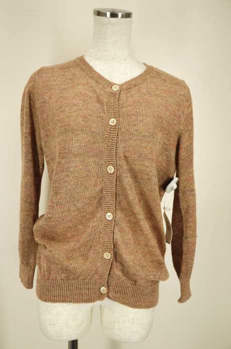 nest Robe (ネストローブ) リネンニットカーディガン レディース トップス