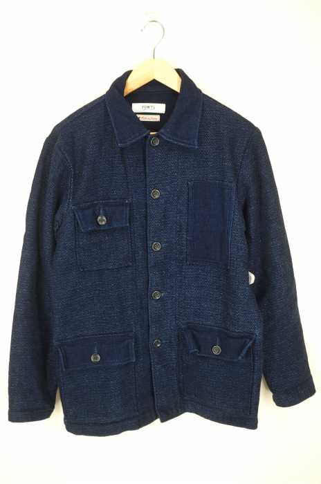FUNDAMENTAL AGREEMENT LUXURY（ファンダメンタルアグリーメントラグジュアリー） INDIGO SHIRT JACKET RINSE メンズ アウター
