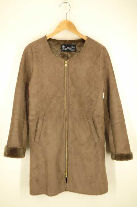 URBAN RESEARCH Sonny Label(アーバンリサーチサニーレーベル) フェイクムートンノーカラーコート レディース アウター
