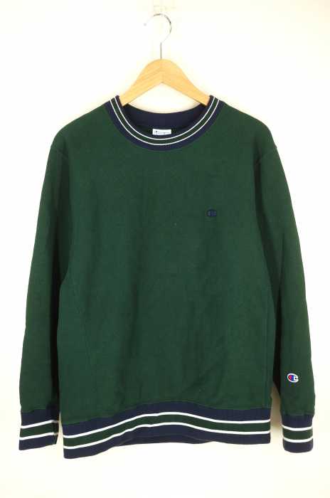 Champion （チャンピオン） REVERSE WEAVE ワンポイント刺繍 メンズ トップス