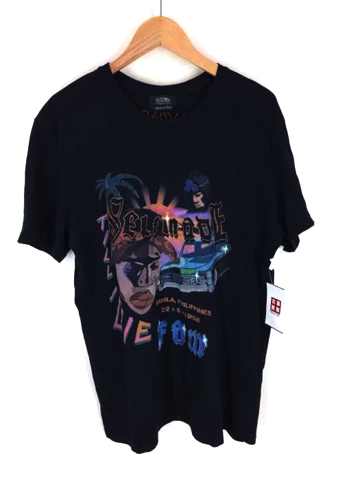 SELFMADE BY GIANFRANCO VILLEGAS（セルフメイド） プリント クルーネック Tシャツ メンズ トップス