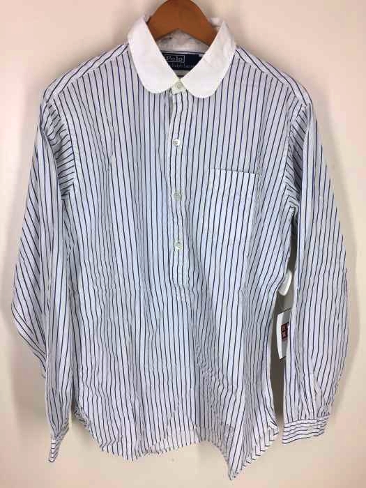 Polo by RALPH LAUREN（ポロバイラルフローレン） ストライプ柄 ラウンドカラーシャツ メンズ トップス