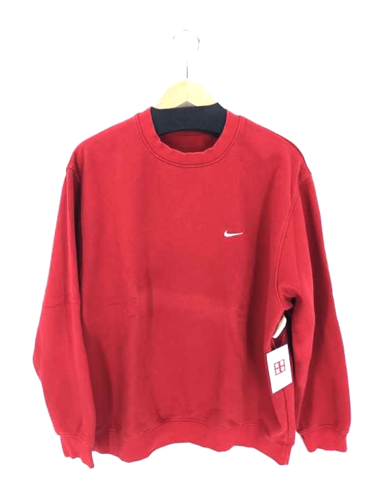 NIKE(ナイキ) 赤 スウェット メンズ トップス