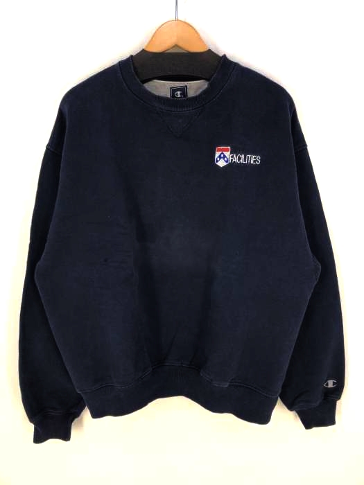 Champion（チャンピオン） 紺 スウェット メンズ トップス