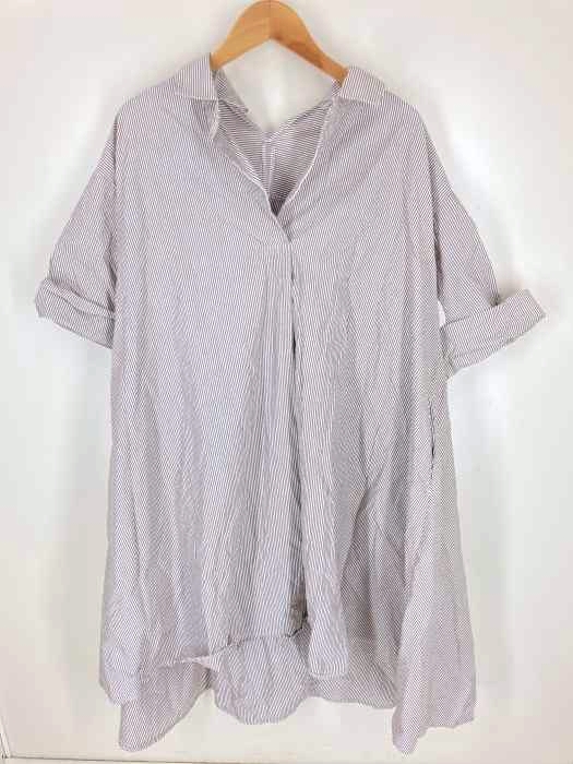 AZUL by moussy（アズールバイマウジー） SHIRT DRESS シャツドレス レディース ワンピース
