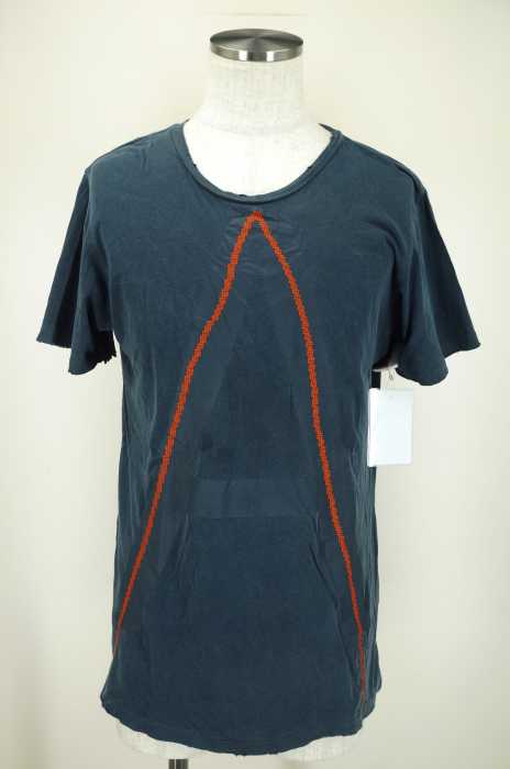 AlexanderLeeChang (アレキサンダーリーチャン) 加工刺繍入りTシャツ メンズ トップス
